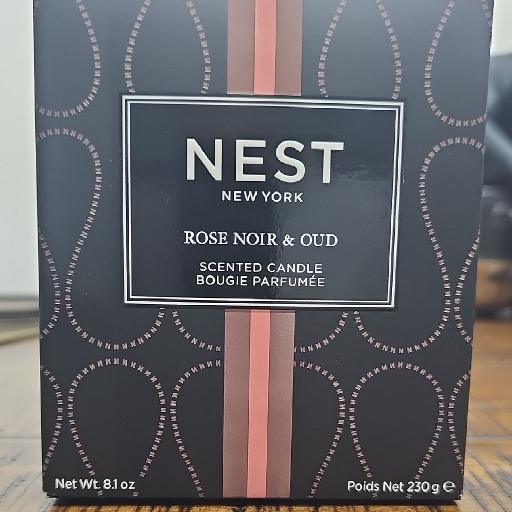 Nest Black Rose Noir & Oud Candle- New